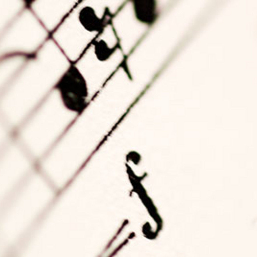 Picture of sheet music