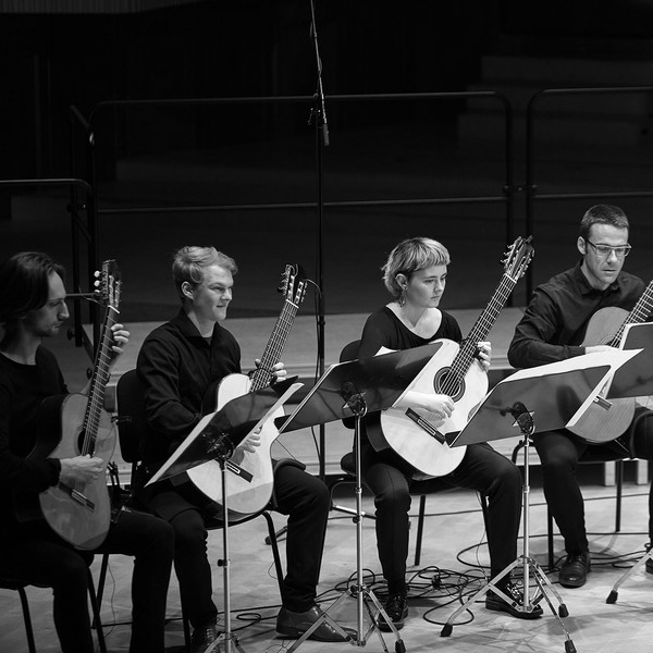 Guitar students