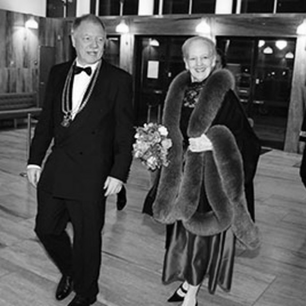 The President and HM the Queen