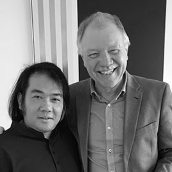 Professor Jensen Horn-Sin Lam and President Bertel Krarup